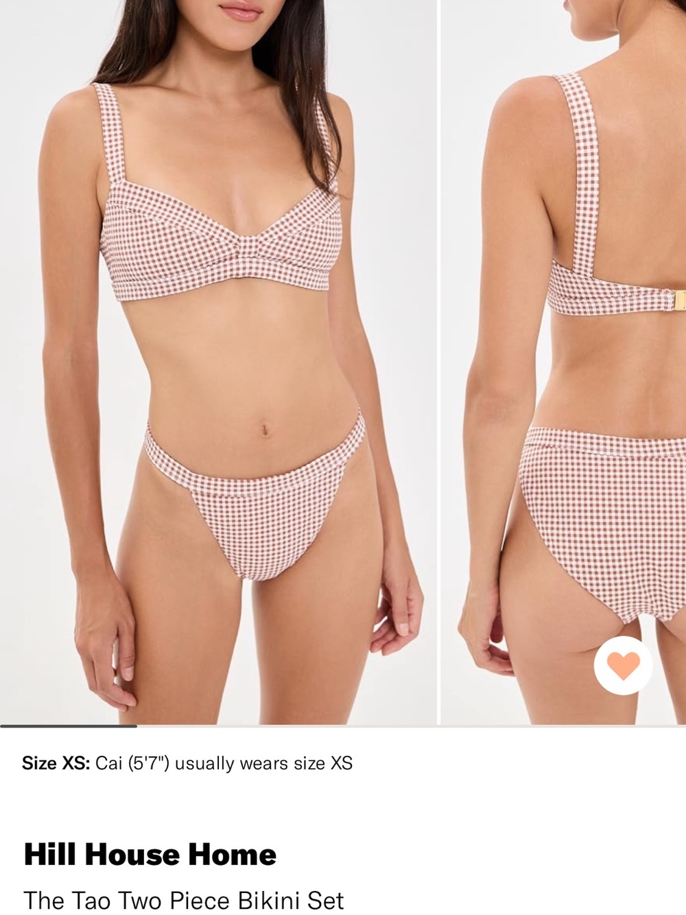 Hill House Tao two piece bikini set